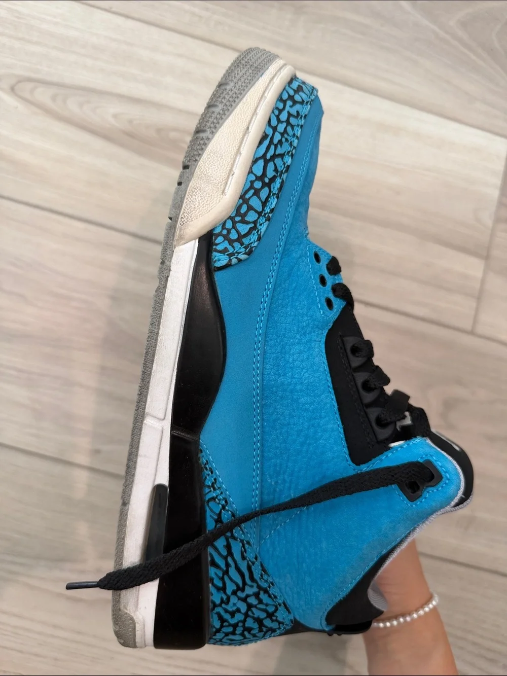 Jordan 3 Men’s Sneakers — Blue/Black